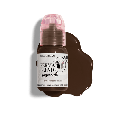 Perma Blend Dark Forest Brown - PMU Pigments - Mithra Tattoo Supplies Canada