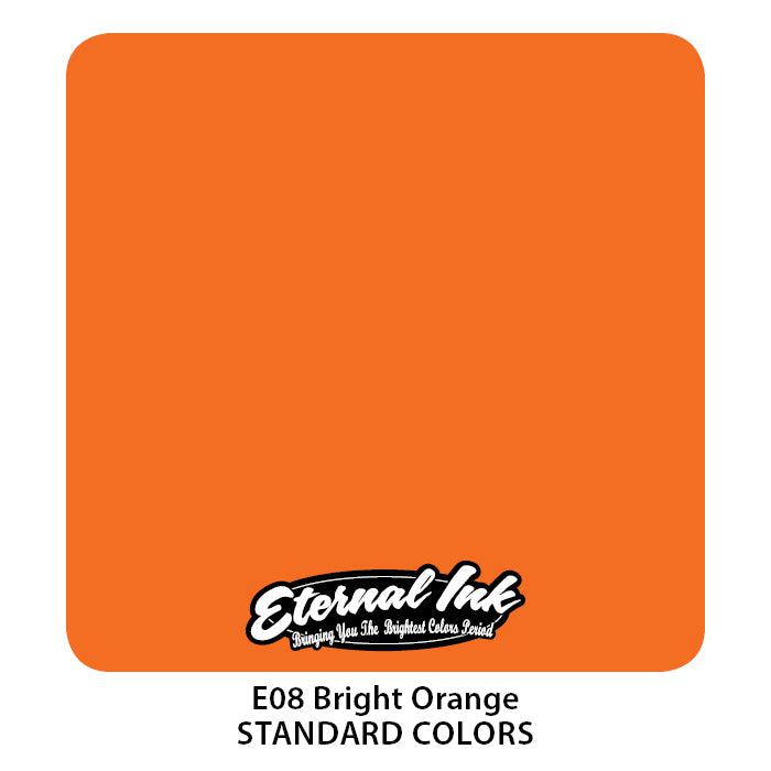 Eternal Ink Bright Orange - Tattoo Ink - Mithra Tattoo Supplies Canada