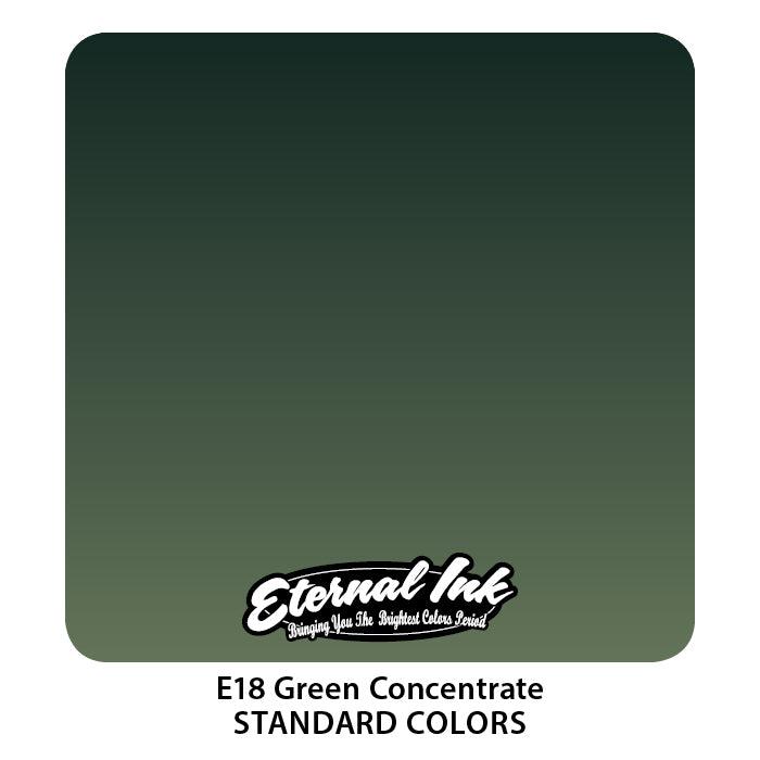 Eternal Ink Green Concentrate - Tattoo Ink - Mithra Tattoo Supplies Canada