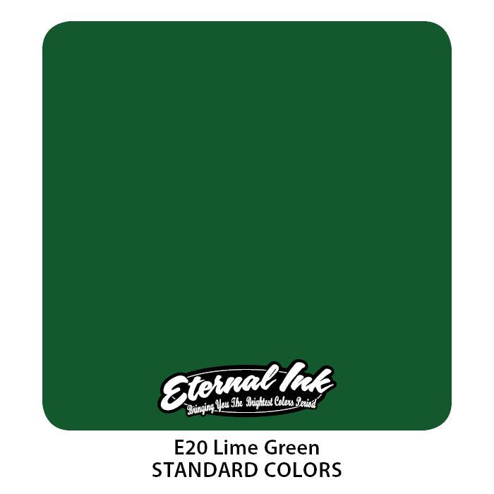 Eternal Ink Lime Green - Tattoo Ink - Mithra Tattoo Supplies Canada