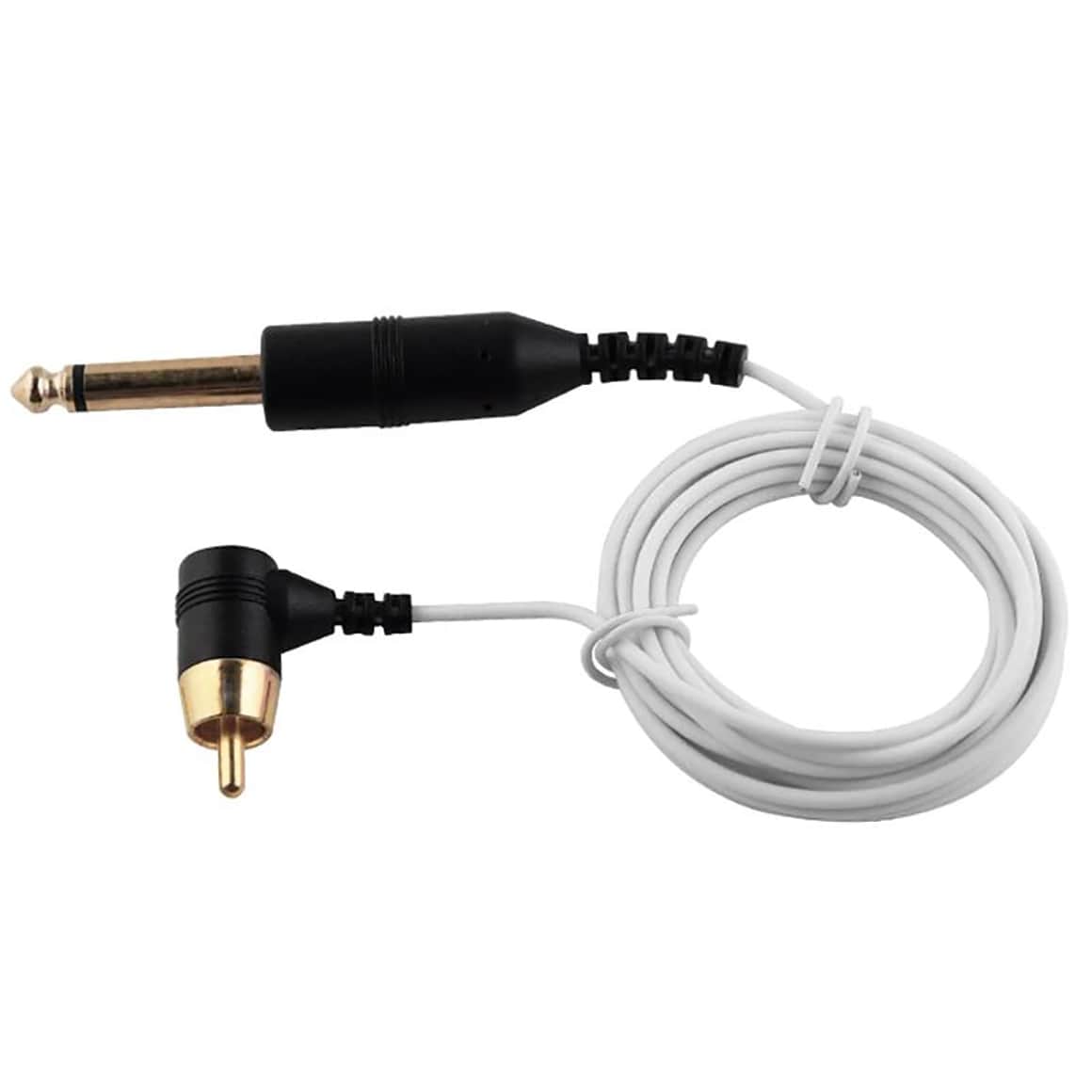 FYT Premium Gold Plated RCA Cable - 8FT - Power Supplies & Accessory - Mithra Tattoo Supplies Canada