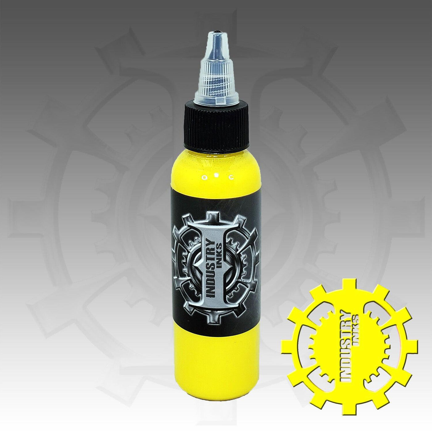 Industry Ink Canary Yellow - Tattoo Ink - Mithra Tattoo Supplies Canada