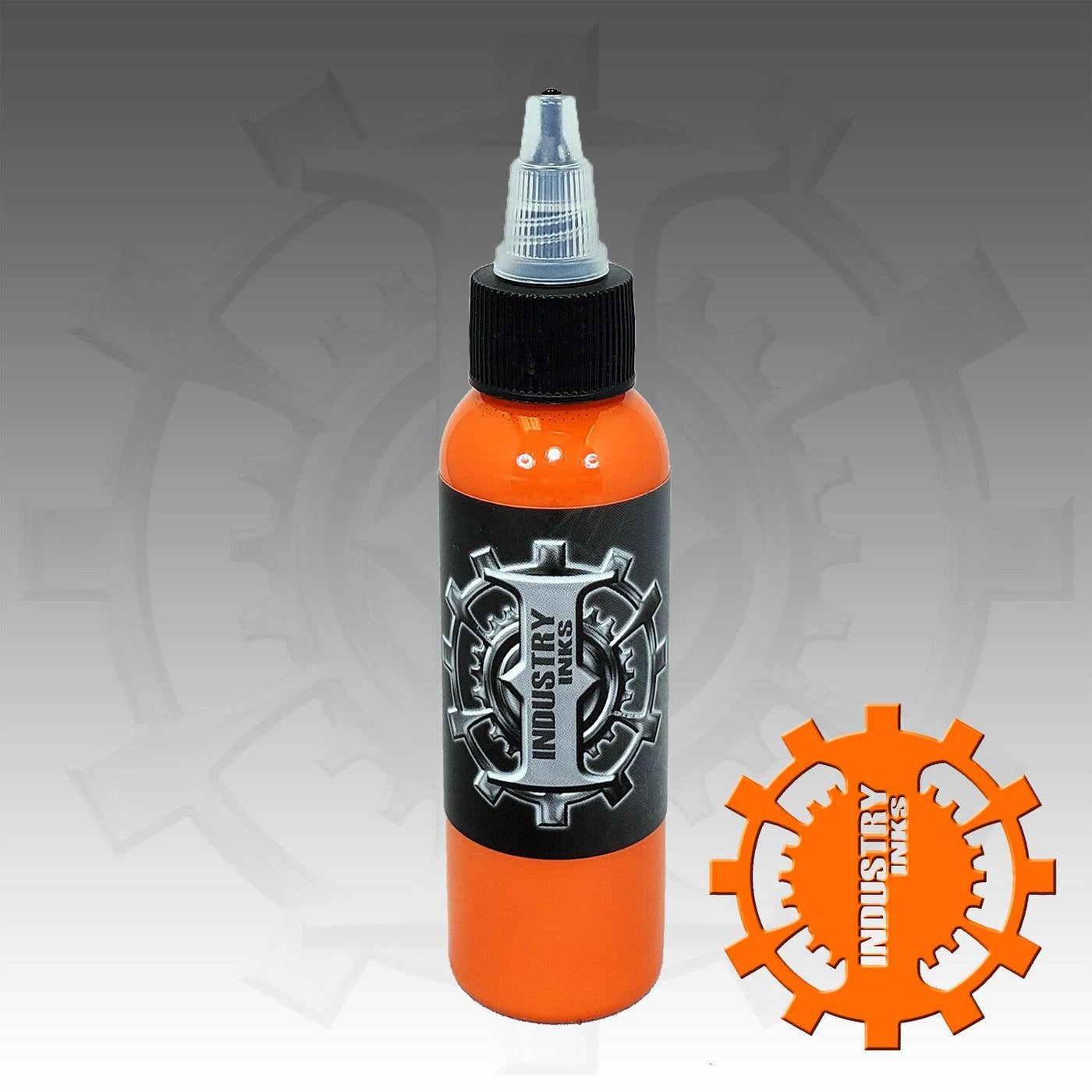 Industry Ink Orange - Tattoo Ink - Mithra Tattoo Supplies Canada