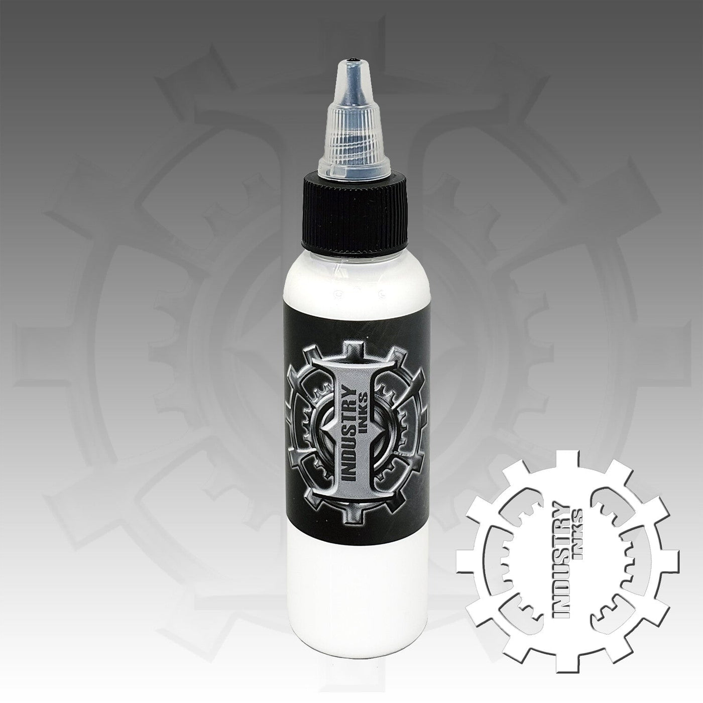 Industry Ink White - Tattoo Ink - Mithra Tattoo Supplies Canada