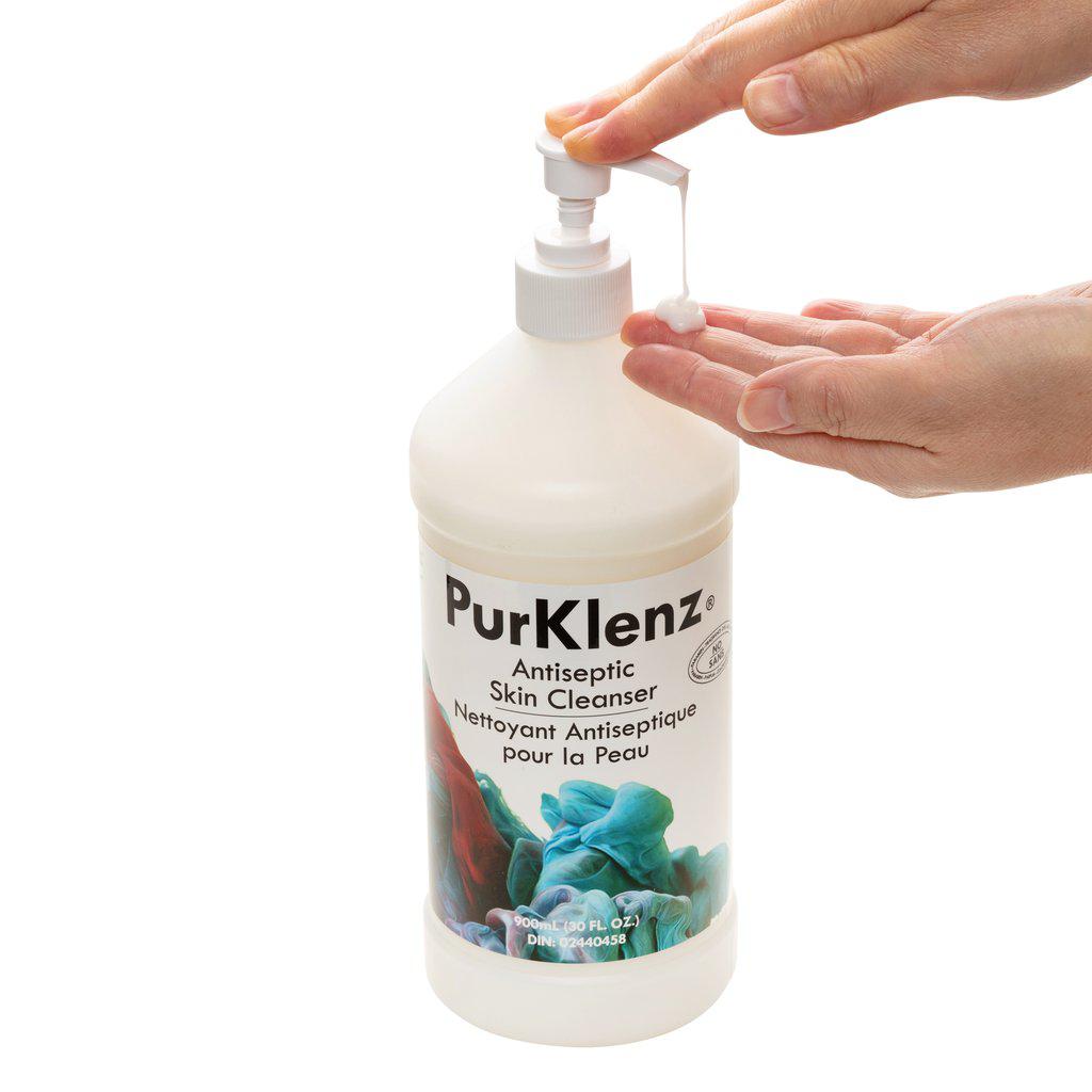 Purklenz Antiseptic Cleanser 900ML - Station Prep. & Barriers - Mithra Tattoo Supplies Canada