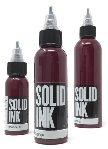 Solid Ink Bordeaux - Tattoo Ink - Mithra Tattoo Supplies Canada