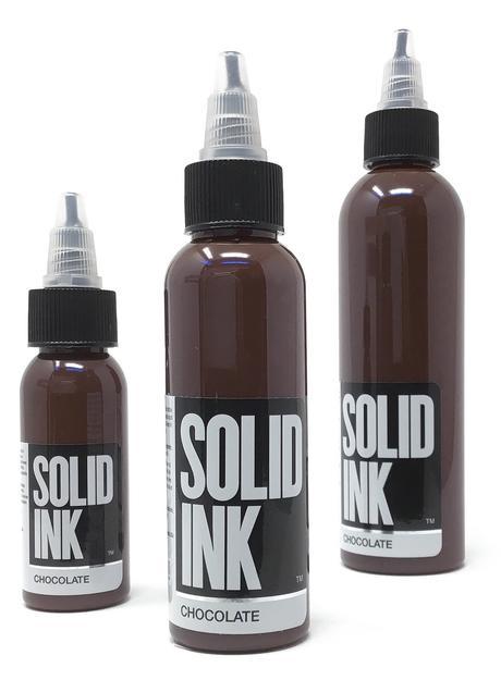 Solid Ink Chocolate - Tattoo Ink - Mithra Tattoo Supplies Canada