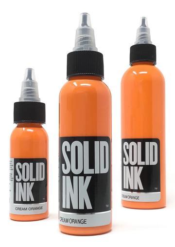 Solid Ink Cream Orange - Tattoo Ink - Mithra Tattoo Supplies Canada