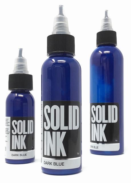 Solid Ink Dark Blue - Tattoo Ink - Mithra Tattoo Supplies Canada