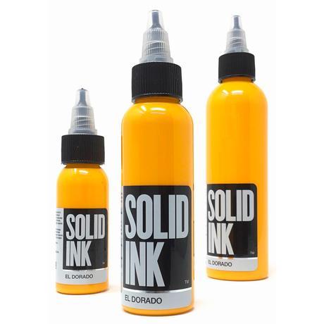 Solid Ink El Dorado Yellow - Tattoo Ink - Mithra Tattoo Supplies Canada