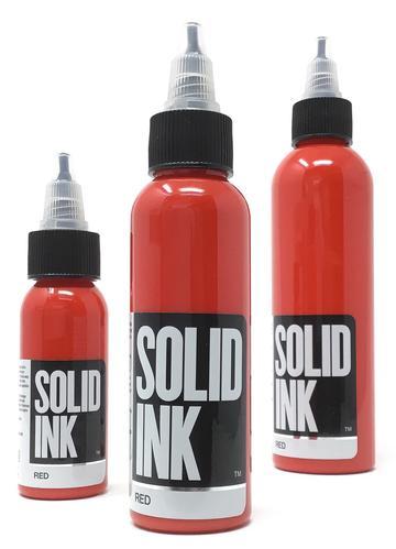 Solid Ink Red - Tattoo Ink - Mithra Tattoo Supplies Canada