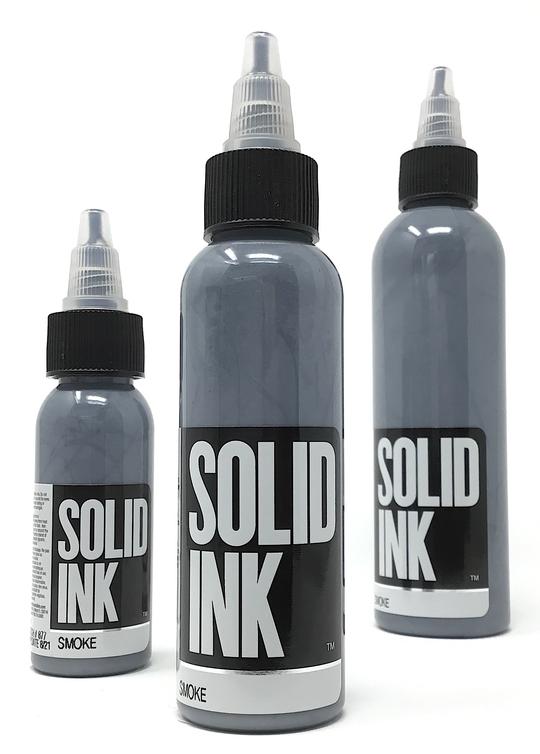 Solid Ink Smoke - Tattoo Ink - Mithra Tattoo Supplies Canada
