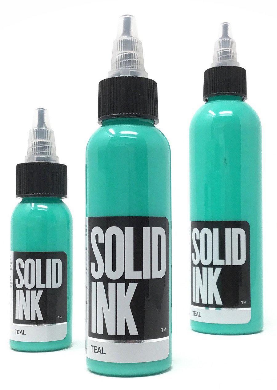 Solid Ink Teal - Tattoo Ink - Mithra Tattoo Supplies Canada