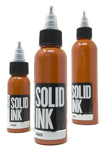 Solid Ink Tiger - Tattoo Ink - Mithra Tattoo Supplies Canada