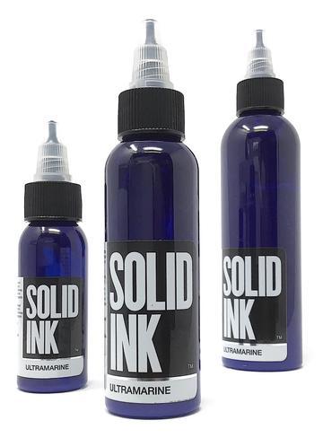 Solid Ink Ultramarine - Tattoo Ink - Mithra Tattoo Supplies Canada