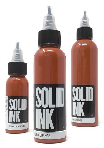 Solid ink Burnt Orange - Tattoo Ink - Mithra Tattoo Supplies Canada