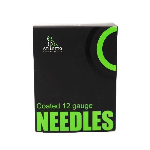 Stiletto Piercing Needles - 12G - Piercing Needles - Mithra Tattoo Supplies Canada