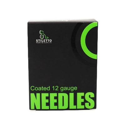 Stiletto Piercing Needles - 12G - Piercing Needles - Mithra Tattoo Supplies Canada