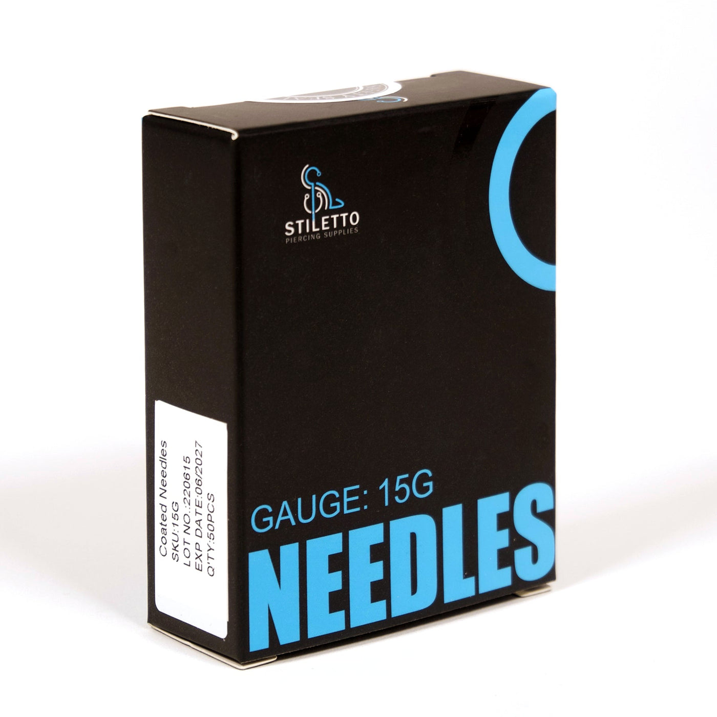 Stiletto Piercing Needles - 15G - Piercing Needles - Mithra Tattoo Supplies Canada