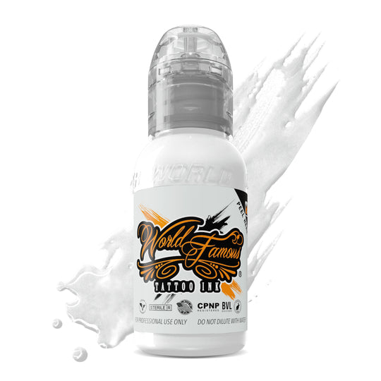 World Famous Portrait White - Tattoo Ink - Mithra Tattoo Supplies Canada