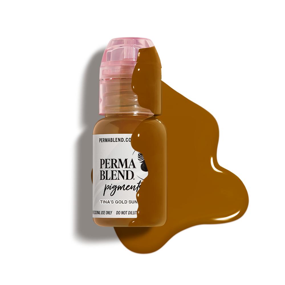 Perma Blend Tina's Gold Sunrise - PMU Pigments - Mithra Tattoo Supplies Canada